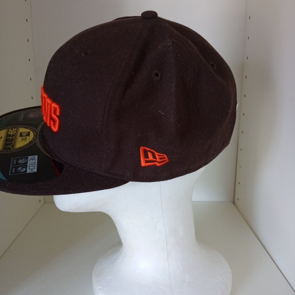 *Sold*NFL headgear Cleveland Browns Men's fitted Fifty Nine style hat SZ 7 1/8 - Picture 3 of 5
